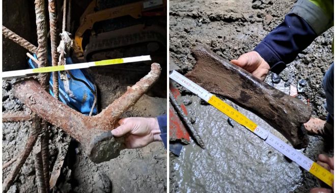 Descoperire incredibilă la metroul din Bruxelles. Mai multe oase aparținând unor animale preistorice au ieșit la iveală - oase-mamut-preistoric-2-1708259685.jpg