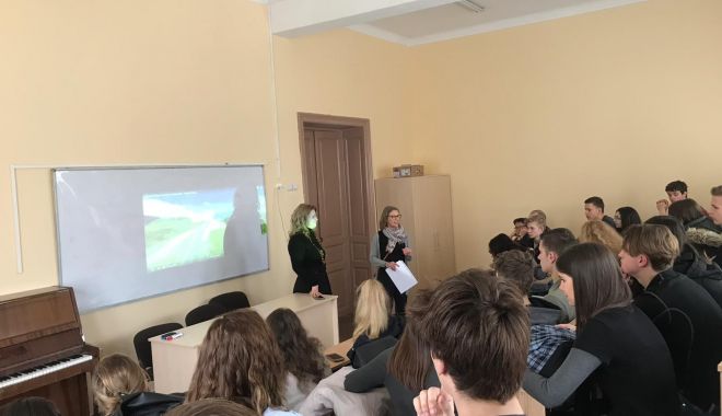 Oaspeți olandezi la Colegiul Național 