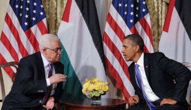 Obama, întâlnire crucială cu președintele palestinian Mahmoud Abbas - obamaabbas-1316776252.jpg