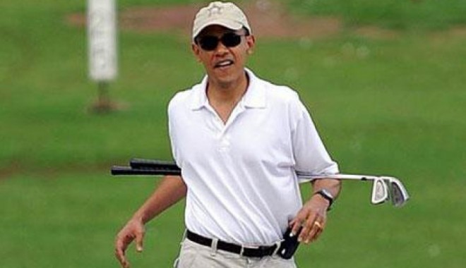 Panică la Casa Albă: Două avioane interceptate unde juca golf Barack Obama - obamagolf1467350c158264400-1361102771.jpg