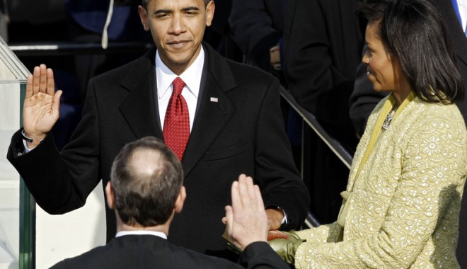 Barack Obama a depus jurământul pentru al doilea mandat  de președinte al Statelor Unite - obamajuramant-1358774108.jpg