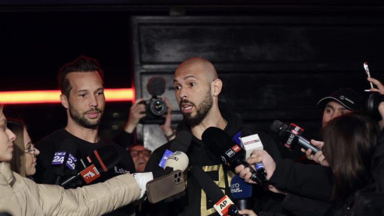 Frații Tate s-au întors în țară: „Ne-am recuperat pașapoartele. Nu vom părăsi niciodată România” - odamad00ndamagfzad1ky2zkndg0mzvm-1742641586.jpg