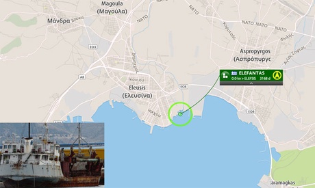 O dragă s-a scufundat într-un port grecesc - odragasascufundatintrunportgrece-1506515764.jpg
