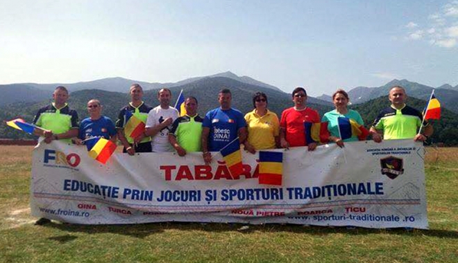 Oina la putere! De la Sâmbăta de Sus, pe plaja 