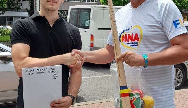 Preşedintele Federaţiei Române de Oină, constănţeanul Nicu Dobre, salută înfiinţarea CS Olimpicii - oina-club-1688993240.jpg