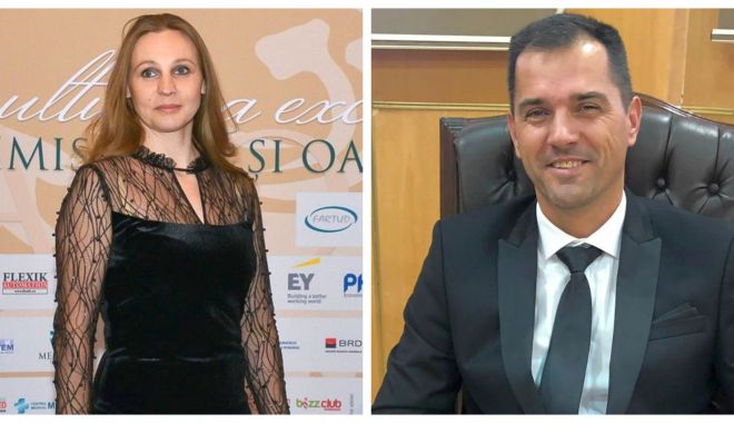 Simona Amânar Tabără şi Alin Larion, membri ai Comitetului Executiv al COSR - oli-1600959060.jpg