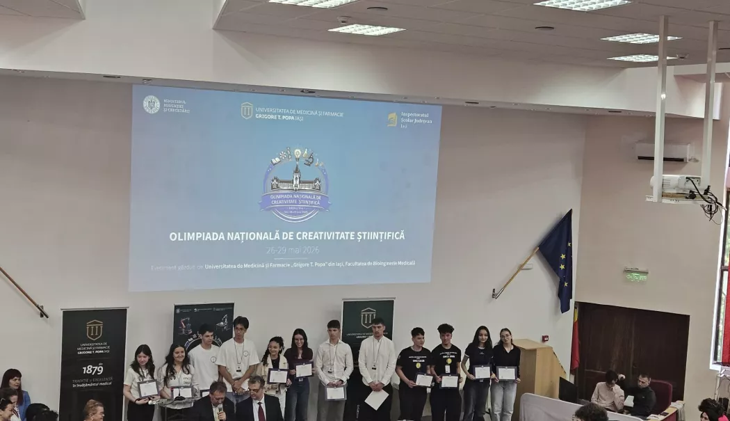 Elevi constănțeni, pe podiumul național al creativității științifice. Performanțe de excepție la ONCS 2026 - olimpiada-creativitate-1780312618.webp