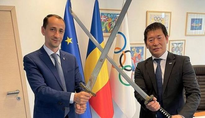 Olimpism / Președintele Federației Internaționale de Gimnastică, în vizită la Casa Olimpică - olimpismgimnastica1-1621943359.jpg