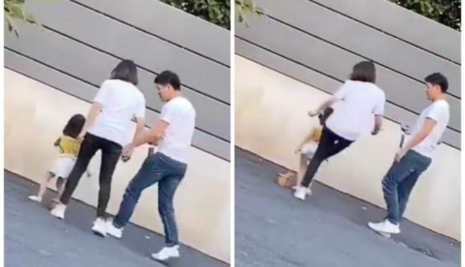 O mamă își lovește cu piciorul fetița de 3 ani, după ce micuța nu a stat cum trebuie pentru o fotografie - omamaisilovestefetitade3anidupac-1554983322.jpg