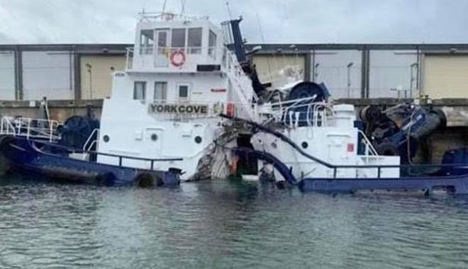 O navă a avariat două remorchere la intrarea în port - onavaaavariatdouaremorcherelaint-1643390766.jpg