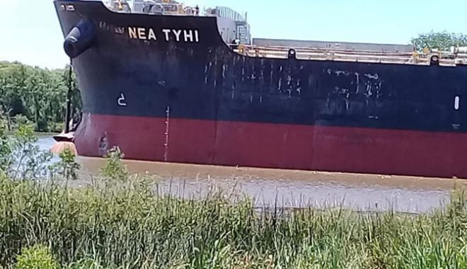 O navă a distrus cheul și instalațiile portuare pe râul Parana - onavaadistruscheulsiinstalatiile-1543746758.jpg