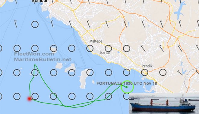 O navă a rămas în black-out în Marea Marmara - onavaaramasinblackoutinmareamarm-1637339204.jpg