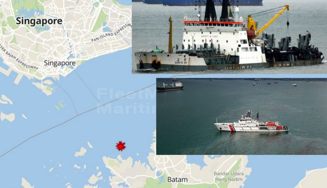 O navă de dragaj s-a scufundat în Strâmtoarea Singapore - onavadedragajsascufundatinstramt-1608116432.jpg