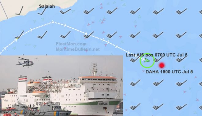 O navă s-a scufundat în Marea Arabiei - onavasascufundatinmareaarabiei-1657111962.jpg