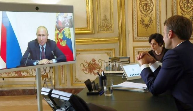 O nouă discuţie Putin-Macron. Au fost abordate garanţiile de securitate cerute de Moscova - onoua-1643727497.jpg