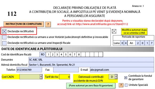 O nouă modificare a declarației privind contribuțiile și impozitul pe venit - onouamaodificareadeclaratiei-1558287427.jpg