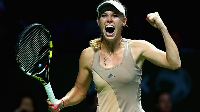 Tenis: Wozniacki a învins-o pe Radwanska, la Turneul Campioanelor - onteniswozniacki-1414051632.jpg