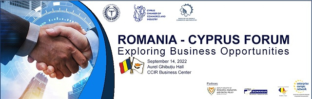 Oportunități de afaceri în cadrul Forumului România-Cipru