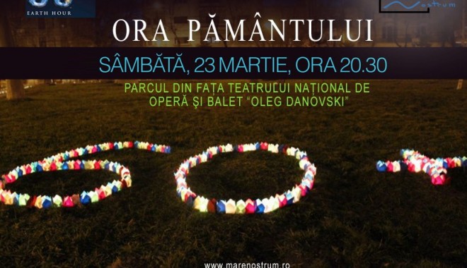 Ora Pământului, sărbătorită în Parcul Teatrului Național 