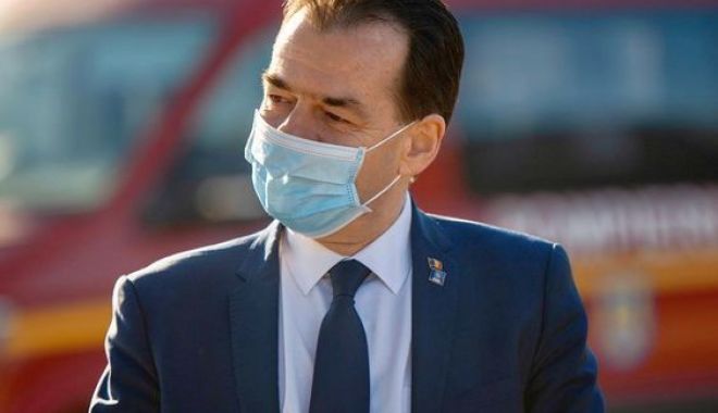 Premierul Ludovic Orban: 