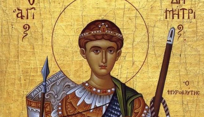 Ortodocșii îl cinstesc, sâmbătă, pe Sf. Mare Mucenic Dimitrie - ortodocsii-1571950454.jpg