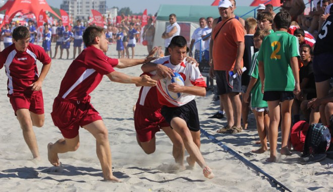 Turneul de beach rugby 