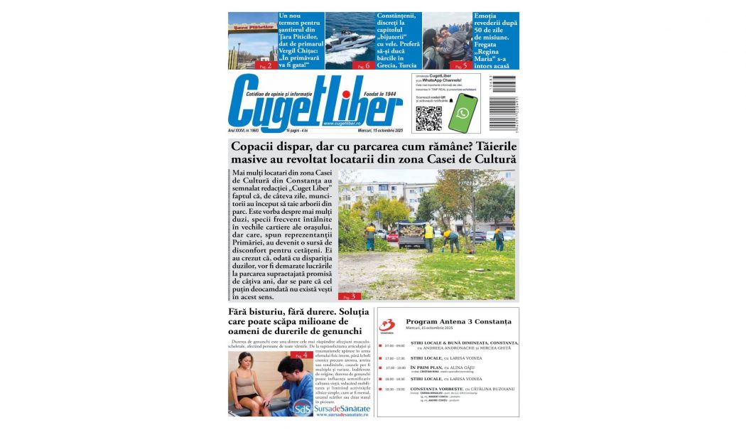 Iată titlurile zilei din data de 15 OCTOMBRIE ale ziarului CUGET LIBER! - pagina-site-1760463381.jpg