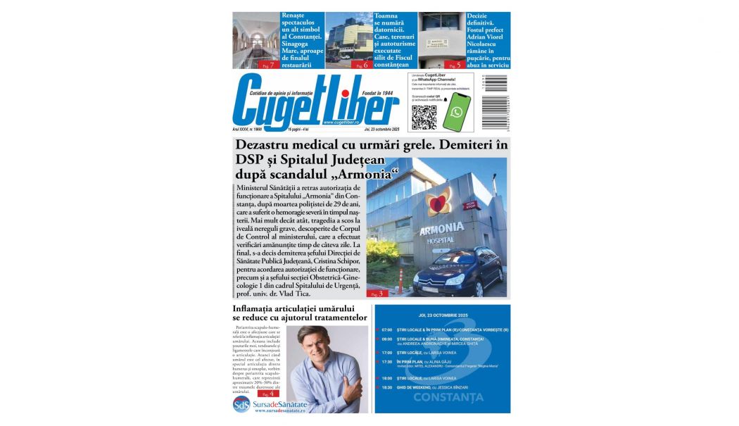 Iată titlurile zilei din data de 23 OCTOMBRIE ale ziarului CUGET LIBER! - pagina-site-1761150936.jpg