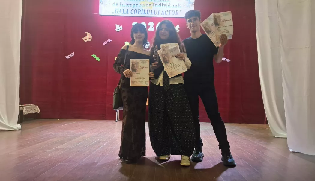 Trofeul Festivalului Național „Gala Copilului Actor” a ajuns la Constanța