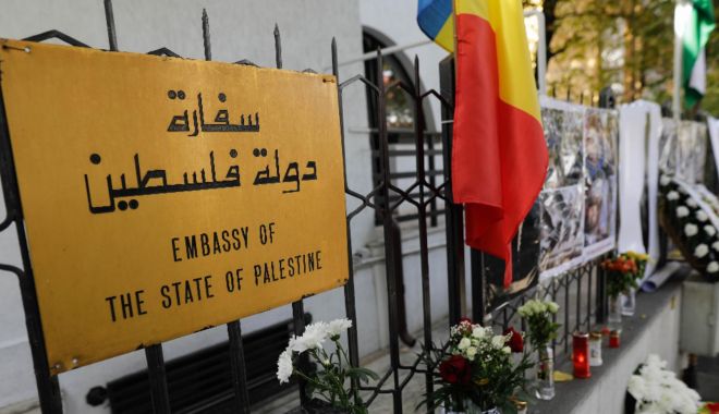 Adunare publică de solidaritate cu poporul palestinian, în țara noastră, azi