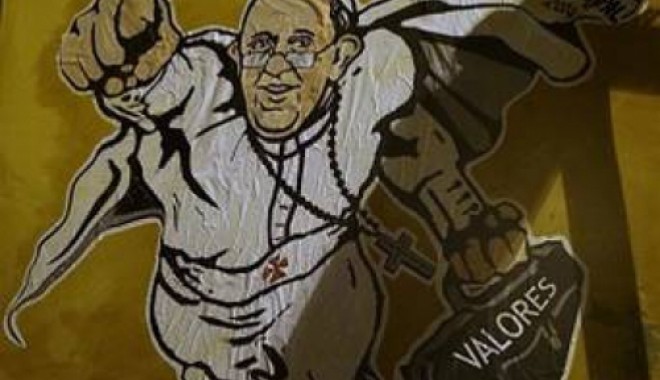 Vaticanul a trimis pe Twitter un desen cu Papa Francisc pe post de Superman - panewsp1b13a023122b41c889098d86c-1390989673.jpg