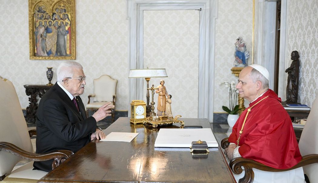 Papa Leon și Mahmoud Abbas, acord asupra urgenței de a ajuta Gaza și a soluției cu două state - papa-1762507374.jpg