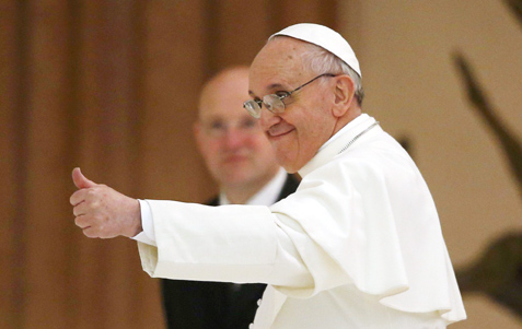 Papa Francisc și Vladimir Putin, întâlnire la Vatican - papafrancisc-1385480324.jpg