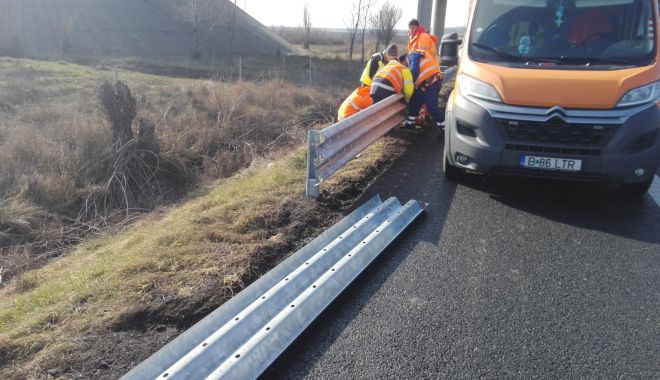 Parapetele degradate de pe Autostrada A2, înlocuite - parapeteledegradate-1580321117.jpg