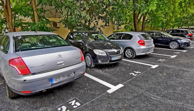 O nouă parcare a fost amenajată în cartierul Tomis Nord - parcare3-1601646778.jpg