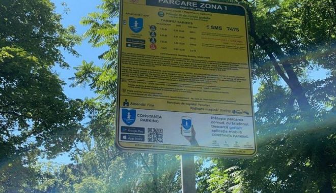 ATENŢIE! A început taxarea parcării în Zona 1 a municipiului Constanţa. Iată unde şi cât se plăteşte - parcarecrop-1624882617.jpg