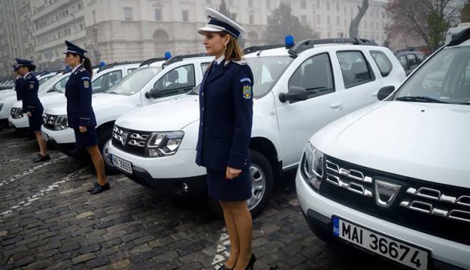 Parcul auto al Poliției Constanța s-a 