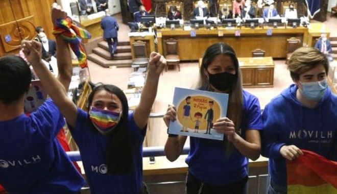 Parlamentul din Chile a aprobat căsătoria între persoanele de același sex - parlamentchile-1638972659.jpg