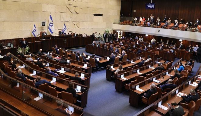 Parlamentul israelian a adoptat primul buget de stat după trei ani - parlamentisrael-1636034024.jpg