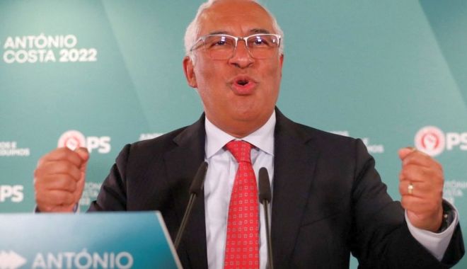 Partidul premierului socialist Antonio Costa a câştigat alegerile din Portugalia - partidul-1643652110.jpg