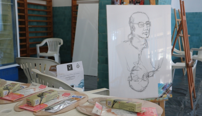 Vernisaj la Medgidia  Peisajul dobrogean, în viziunea  artiștilor plastici internaționali - peisajuldobrogean-1473352373.jpg