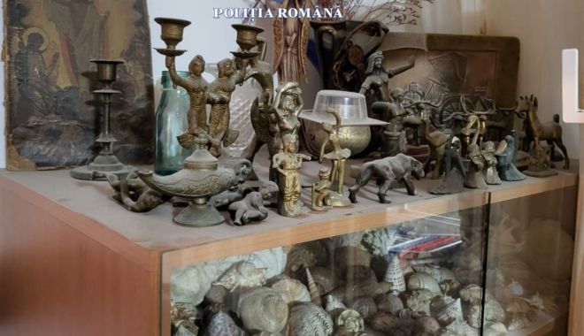 Constanţa. Percheziţie la locuinţa unui bărbat care ar fi colectat şi valorificat ilegal monede romane şi medievale