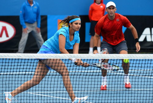Perechea Tecău / Mirza a pierdut finala de dublu mixt de la Australian Open - perecheahoriatecusaniamirzansfer-1390726654.jpg