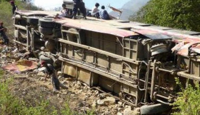 FOTO DRAMATIC. Accident rutier cu 33 de morți, pe autostradă! - peru-1365935164.jpg