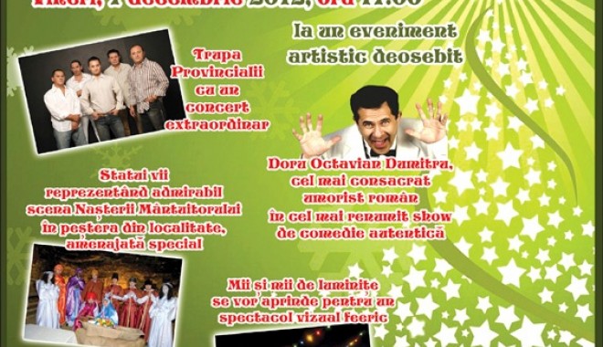 Primarul Valentin Vrabie dă startul sărbătorilor de iarnă în comuna Peștera - pestera14x18-1354721304.jpg