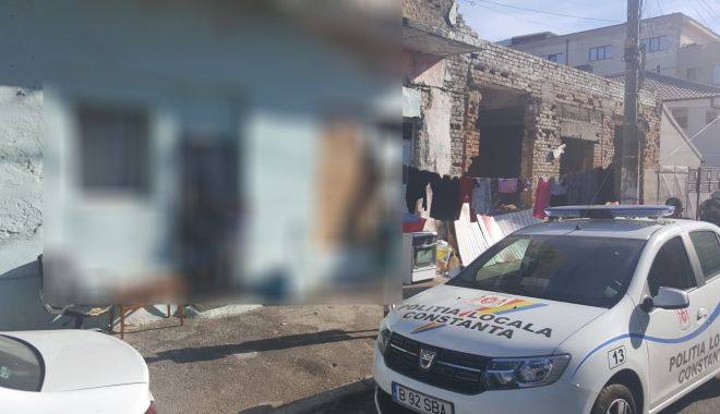 Polițiștii locali și angajații Polaris M Holding, acțiune de amploare în zona Casei de Cultură - photo20180531095539-1527750354.jpg
