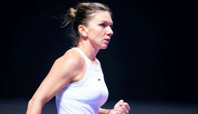 Meci de infarct la Turneul Campioanelor. Simona Halep a câștigat meciul cu Bianca Andreescu! - photo20191028173417-1572277653.jpg