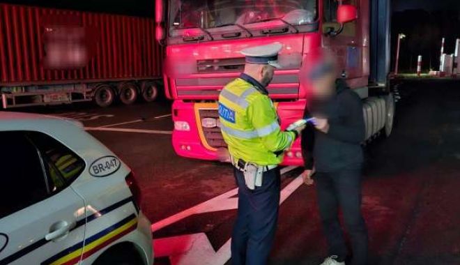 Şofer ucrainean, care a provocat un accident în România şi apoi a fugit, prins la frontieră