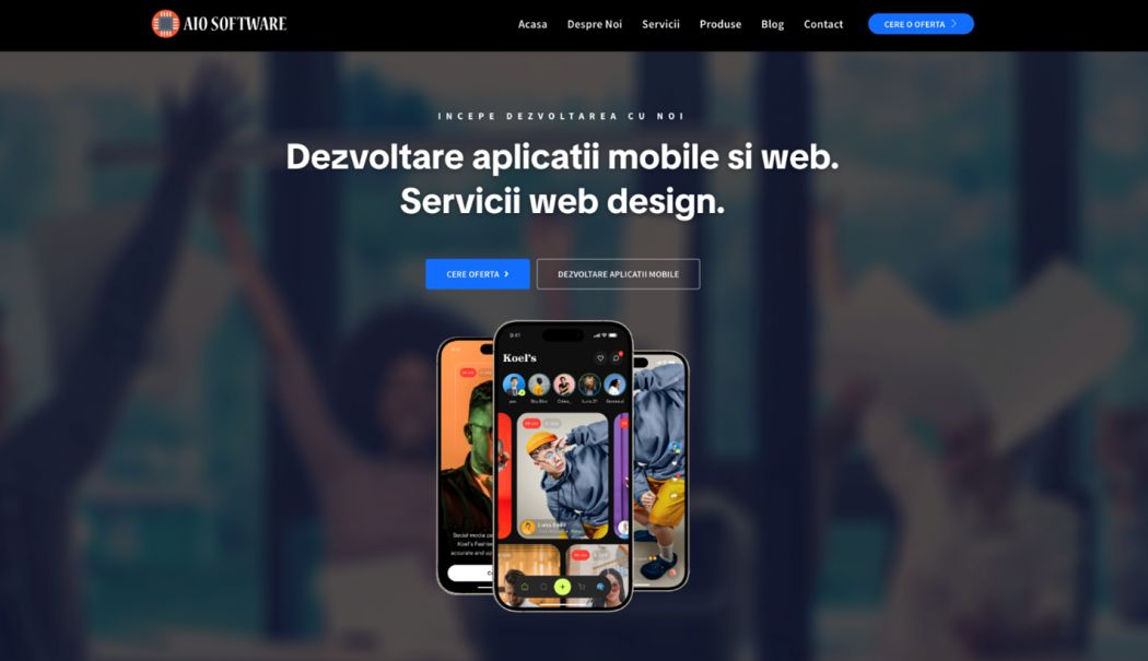 Dezvoltare aplicații mobile: Care este procesul dezvoltării unei aplicații în agenția AIO Software - picture1-1765440063.png