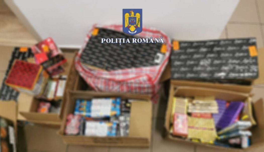 Un bărbat a fost prins cu 100 de kg de materiale pirotehnice - pirothenice-1730465082.jpg